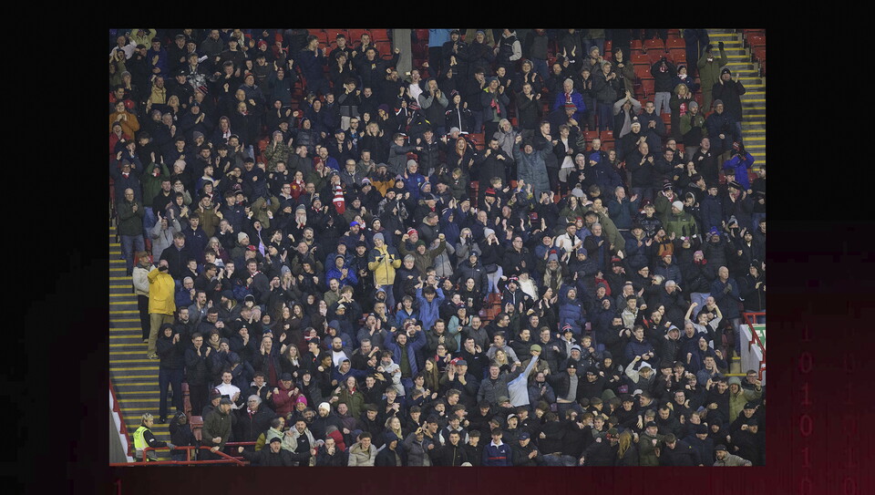 A fans image from City’s 2-0 win at Barnsley