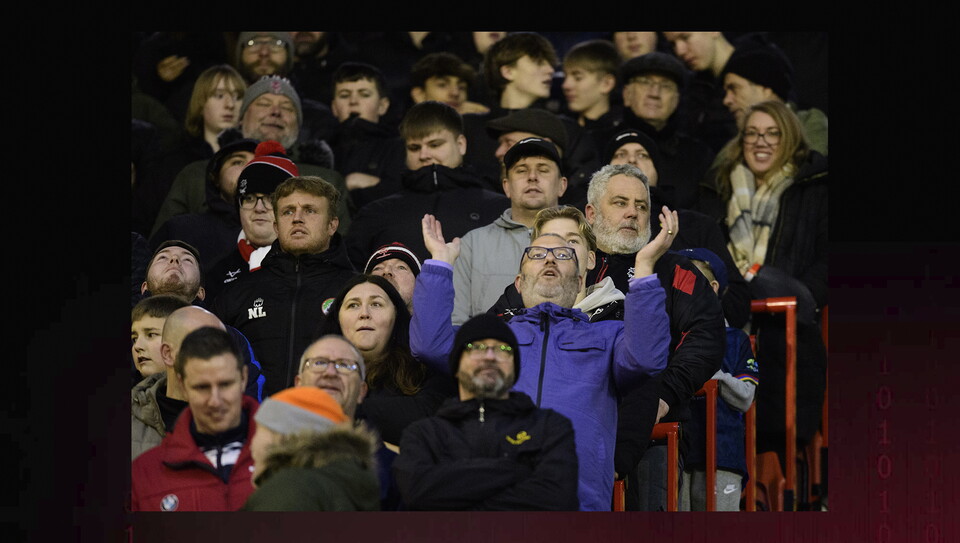A fans image from City’s 2-0 win at Barnsley