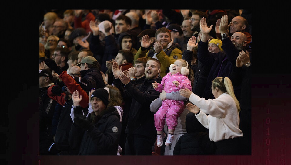 A fans image from City’s game vs Barnsley