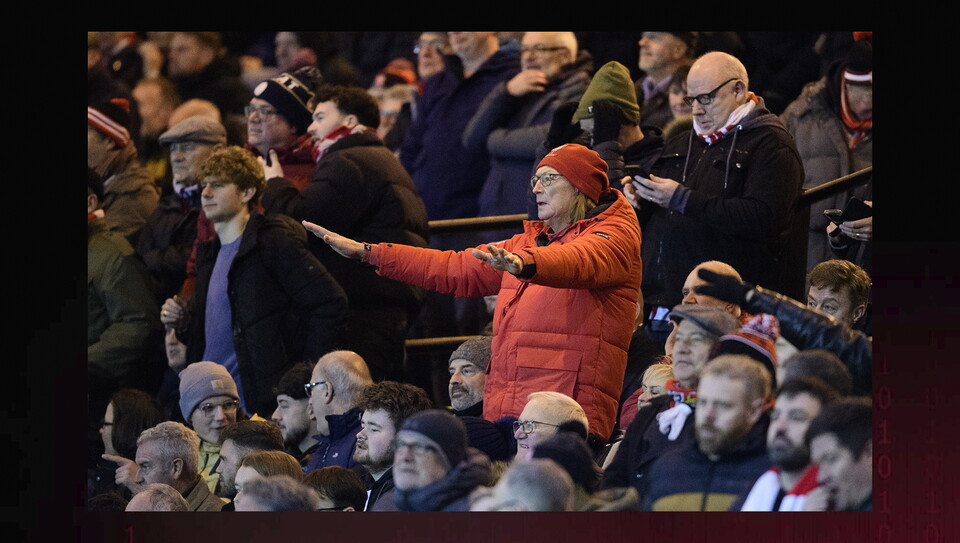 A fans image from City’s game vs Barnsley