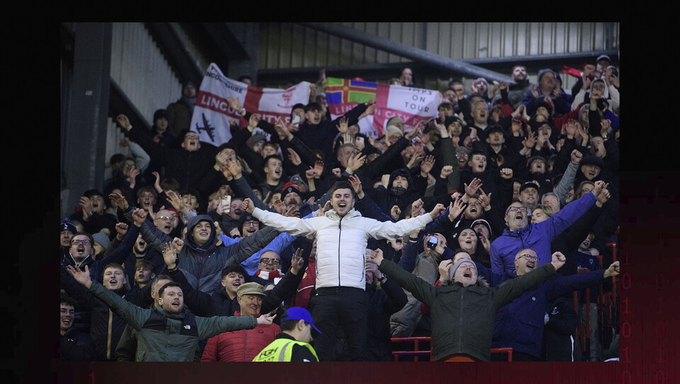 A fans image from City’s 2-0 win at Barnsley