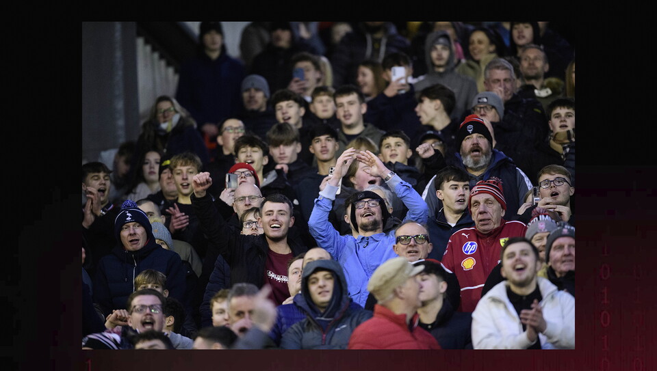 A fans image from City’s 2-0 win at Barnsley
