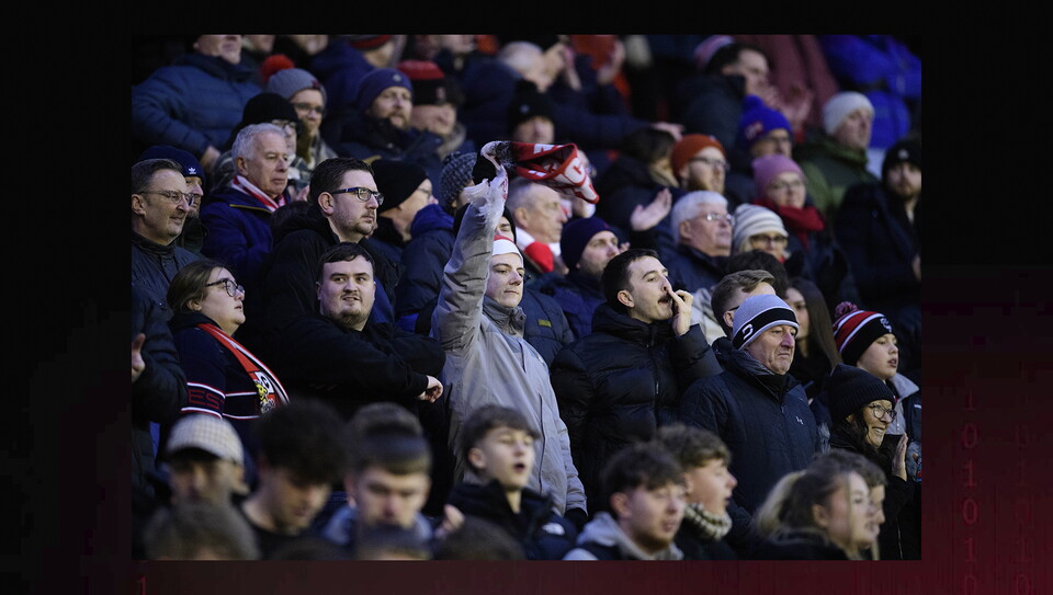 A fans image from City’s 2-0 win at Barnsley