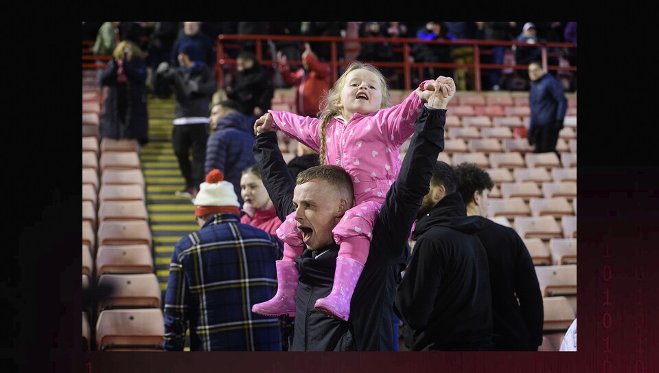 A fans image from City’s 2-0 win at Barnsley