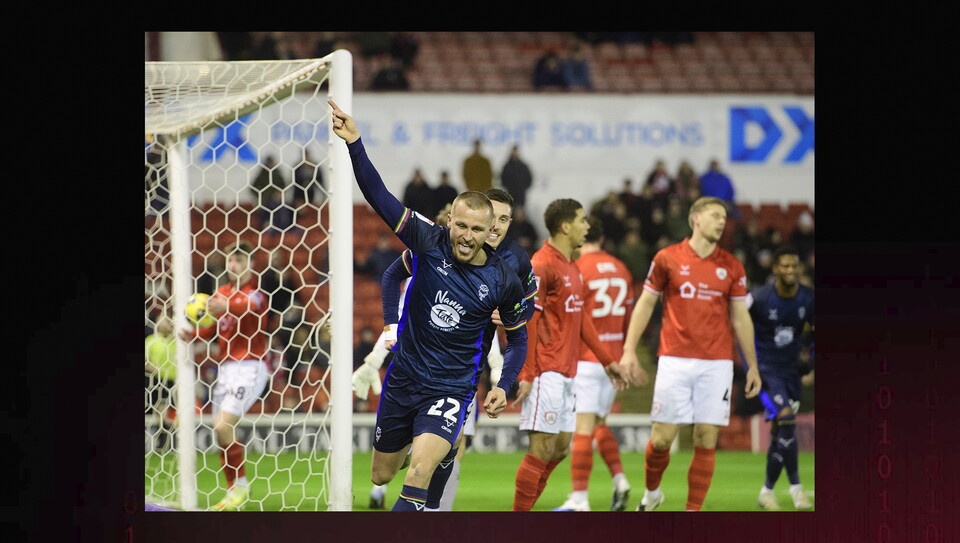 A match image from City’s 2-0 win at Barnsley