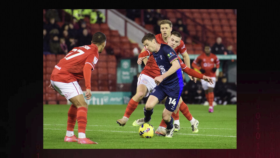 A match image from City’s 2-0 win at Barnsley