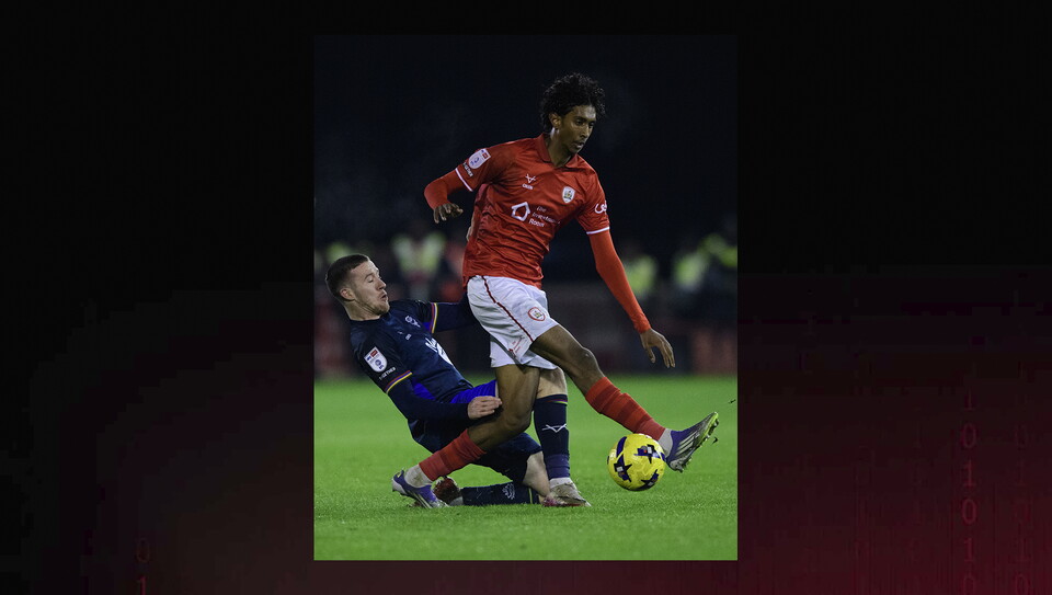 A match image from City’s 2-0 win at Barnsley