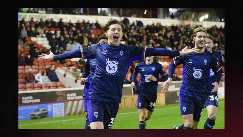 A match image from City’s 2-0 win at Barnsley