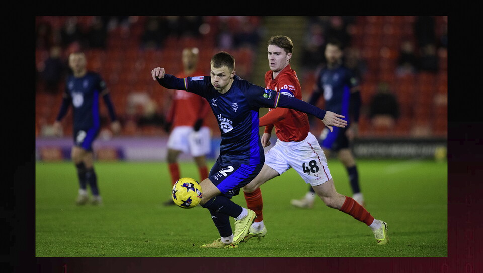 A match image from City’s 2-0 win at Barnsley