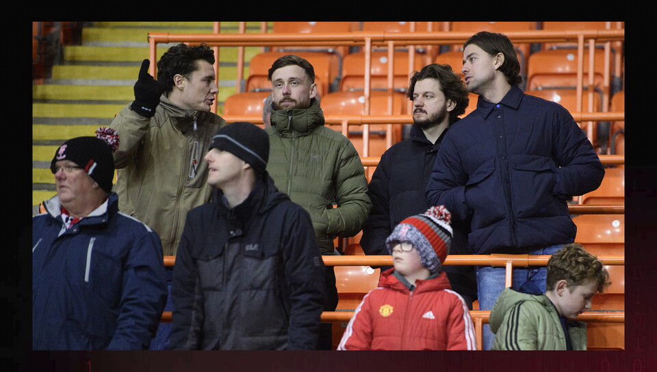 Lincoln City fans in the crowd