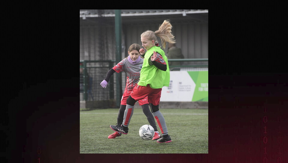 A matchday experience image from the Imps’ 2-1 home win over Cardiff City