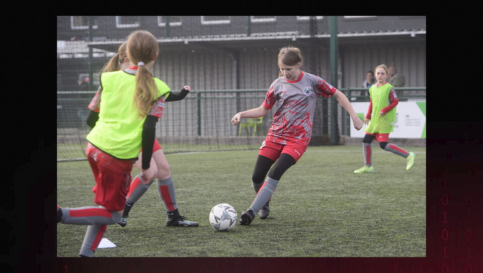 A matchday experience image from the Imps’ 2-1 home win over Cardiff City