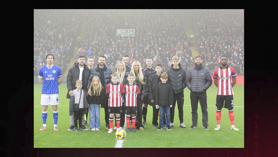 A matchday experience image from the Imps’ 2-1 home win over Cardiff City
