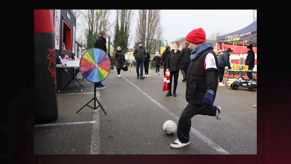 A fans photo from City’s 2-1 home win over Cardiff City.