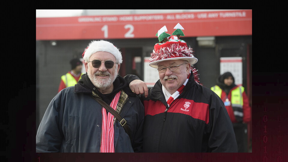 A fans photo from City’s 2-1 home win over Cardiff City.