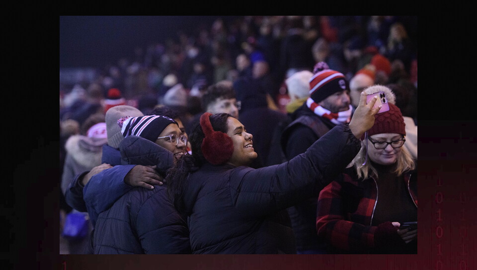 A fans photo from City’s 2-1 home win over Cardiff City.
