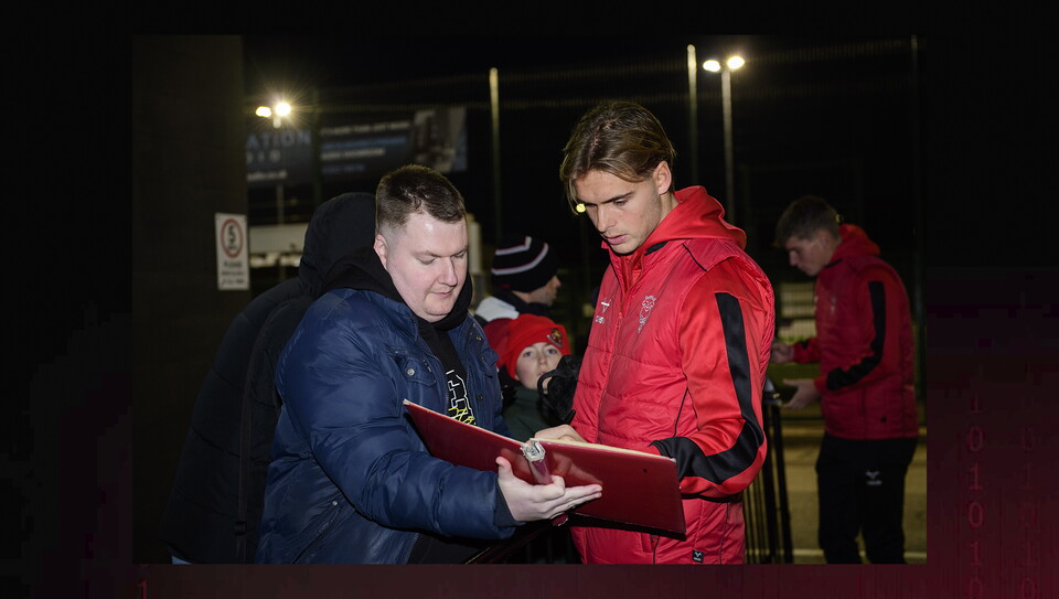 A fans image from City’s home game against Huddersfield Town