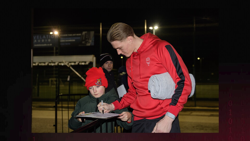 A fans image from City’s home game against Huddersfield Town