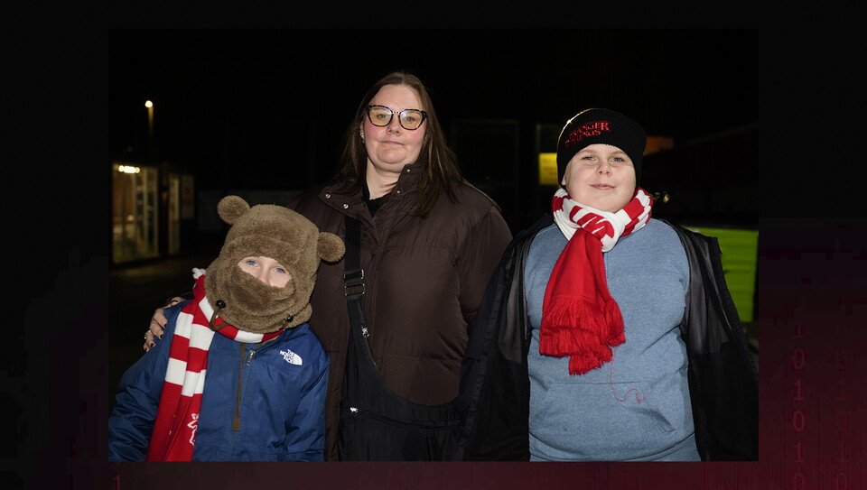 A fans image from City’s home game against Huddersfield Town