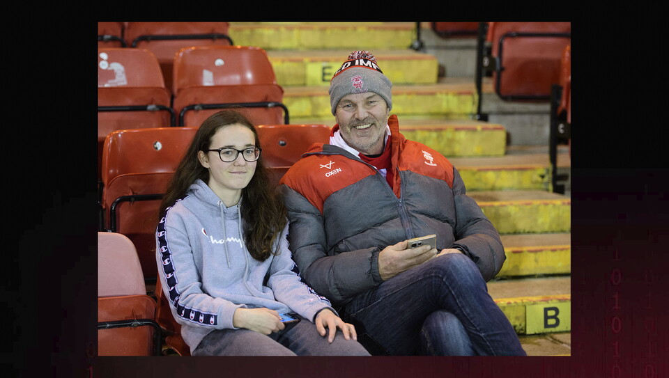 A fans image from City’s home game against Huddersfield Town