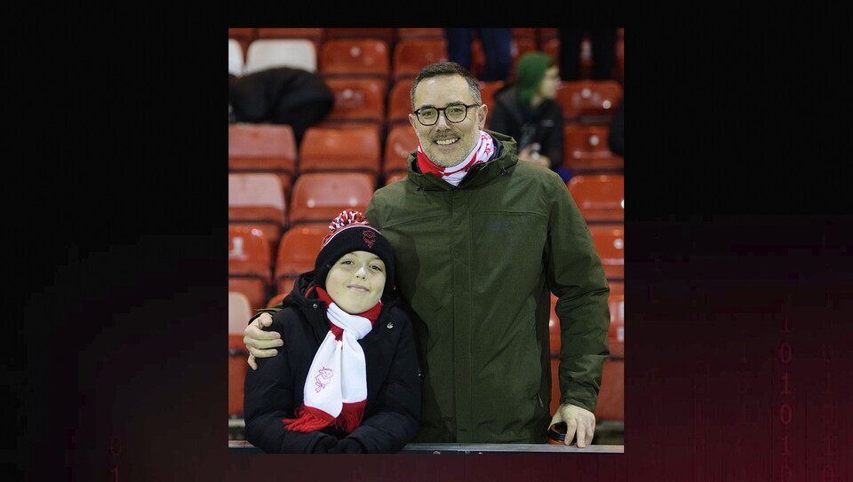 A fans image from City’s home game against Huddersfield Town