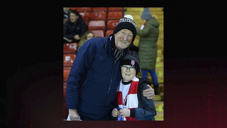 A fans image from City’s home game against Huddersfield Town