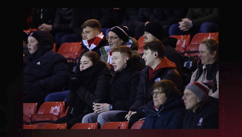 A fans image from City’s home game against Huddersfield Town