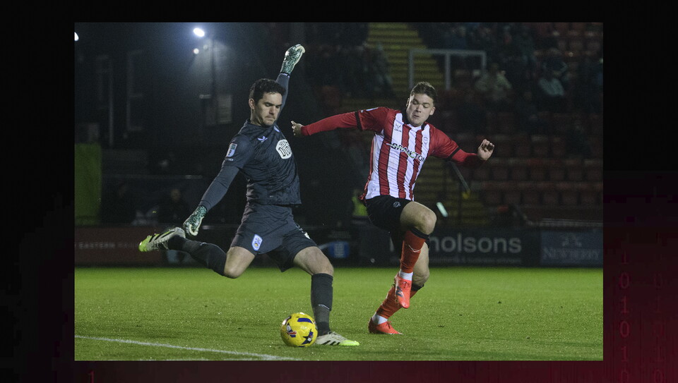A match image from City’s home game against Huddersfield Town
