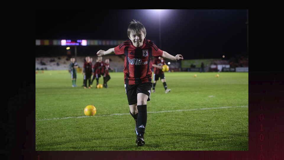 A matchday experience image from City's home game against Huddersfield Town