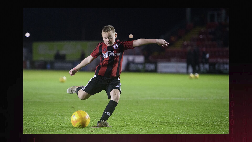 A matchday experience image from City's home game against Huddersfield Town