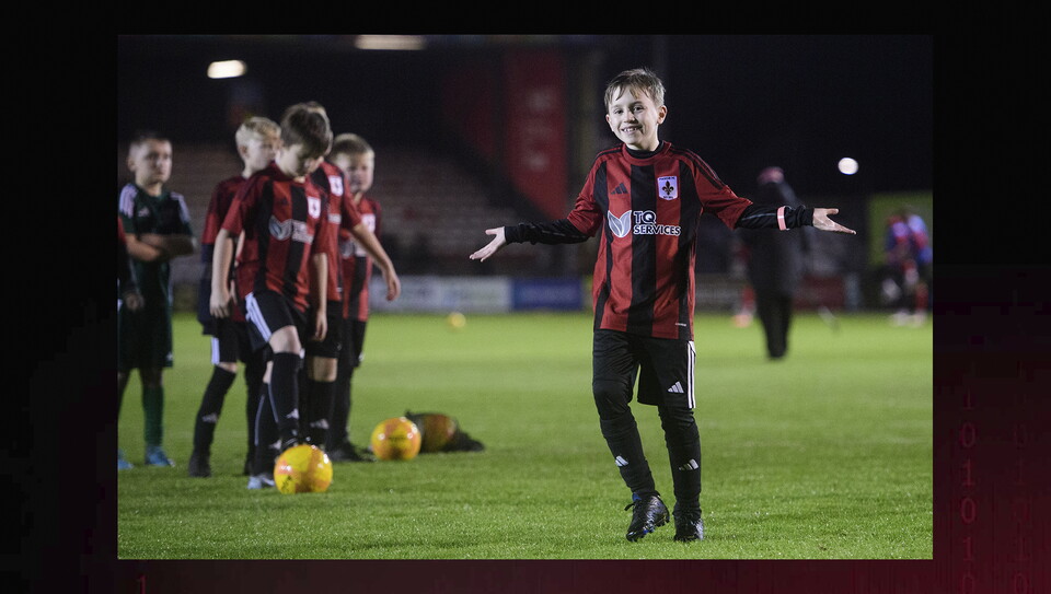 A matchday experience image from City's home game against Huddersfield Town