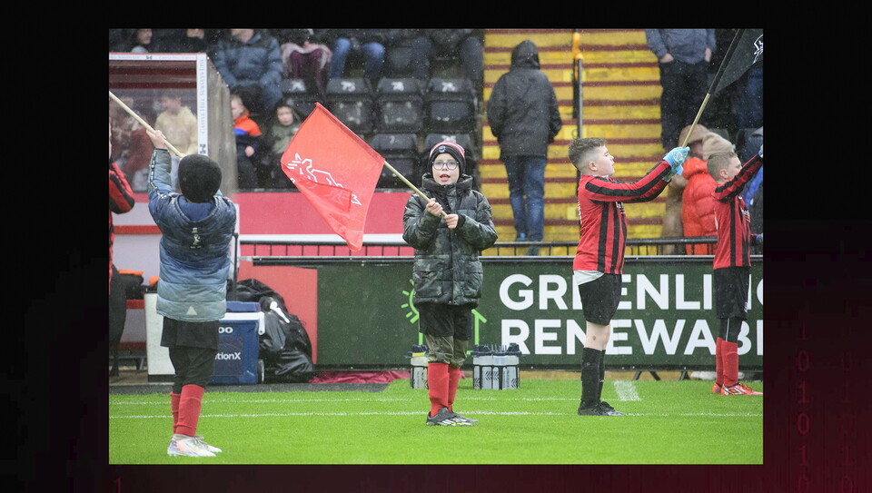A matchday experience image from City’s home win over Port Vale