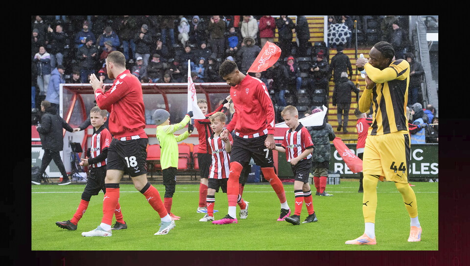 A matchday experience image from City’s home win over Port Vale