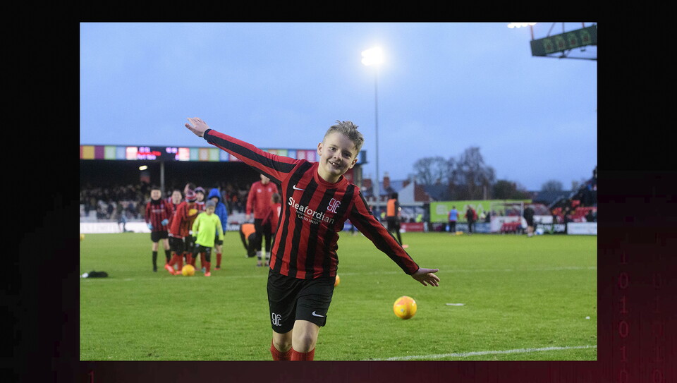 A matchday experience image from City’s home win over Port Vale