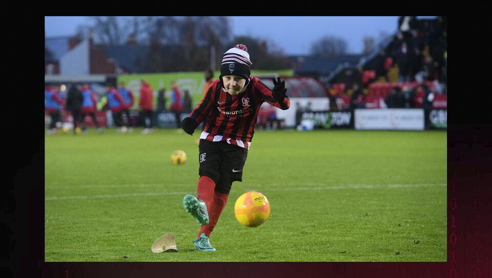 A matchday experience image from City’s home win over Port Vale