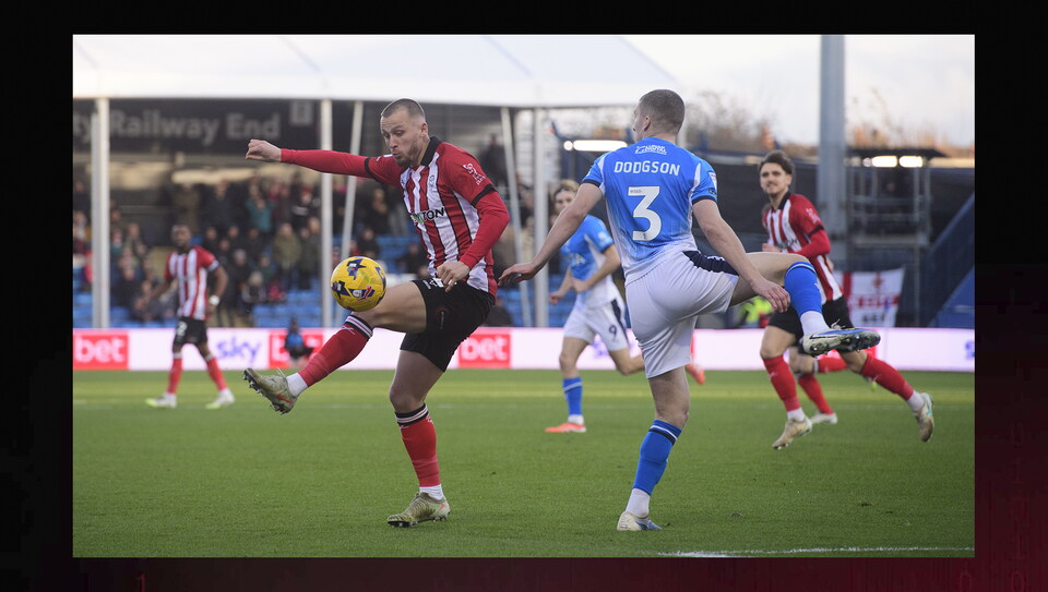 Action from Stockport County v Lincoln City
