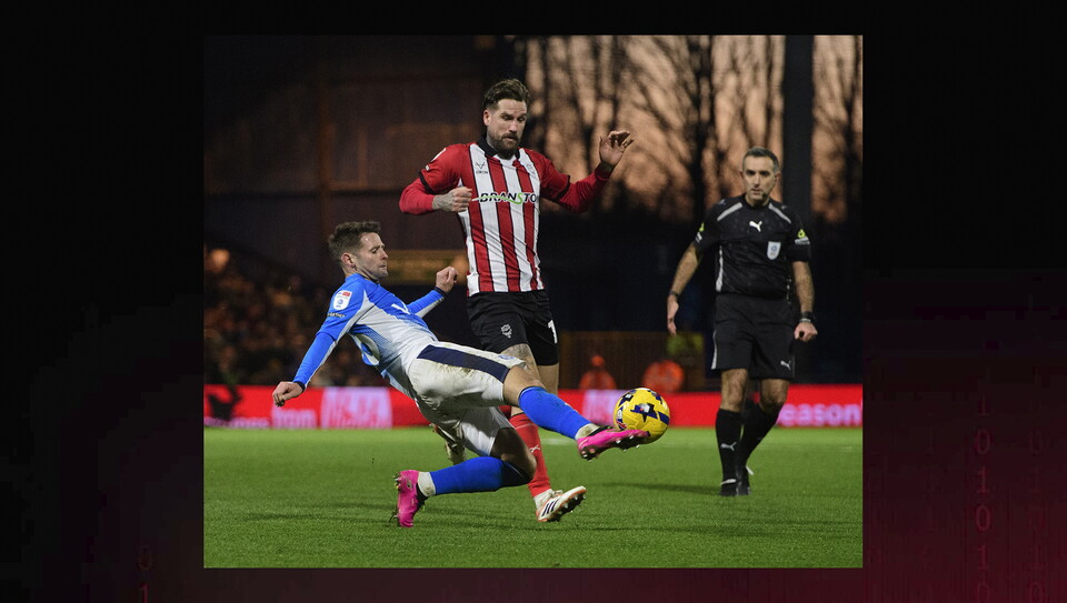 Action from Stockport County v Lincoln City