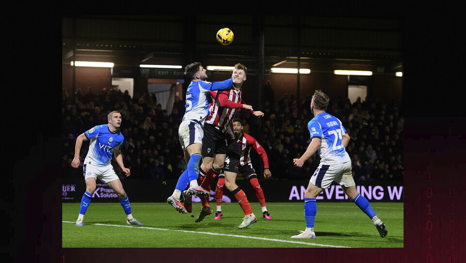 Action from Stockport County v Lincoln City