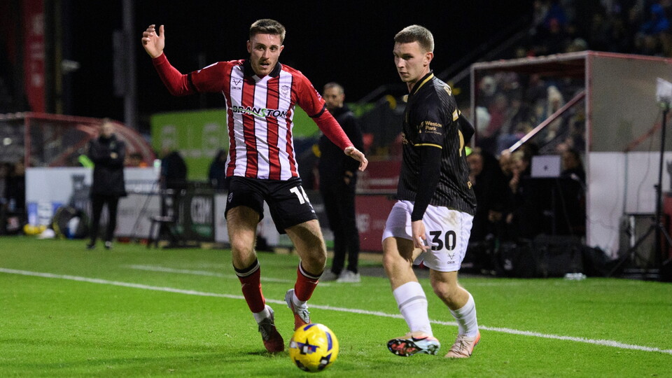Dom Jefferies of Lincoln City during the EFL Sky Bet League One match between Lincoln City and Barnsley at LNER Stadium, Lincoln.
