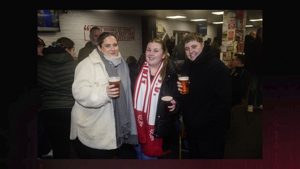 A fans photo from City’s game against Bradford City