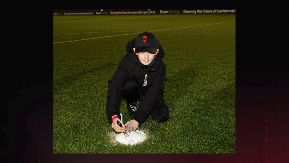 A fans photo from City’s game against Bradford City