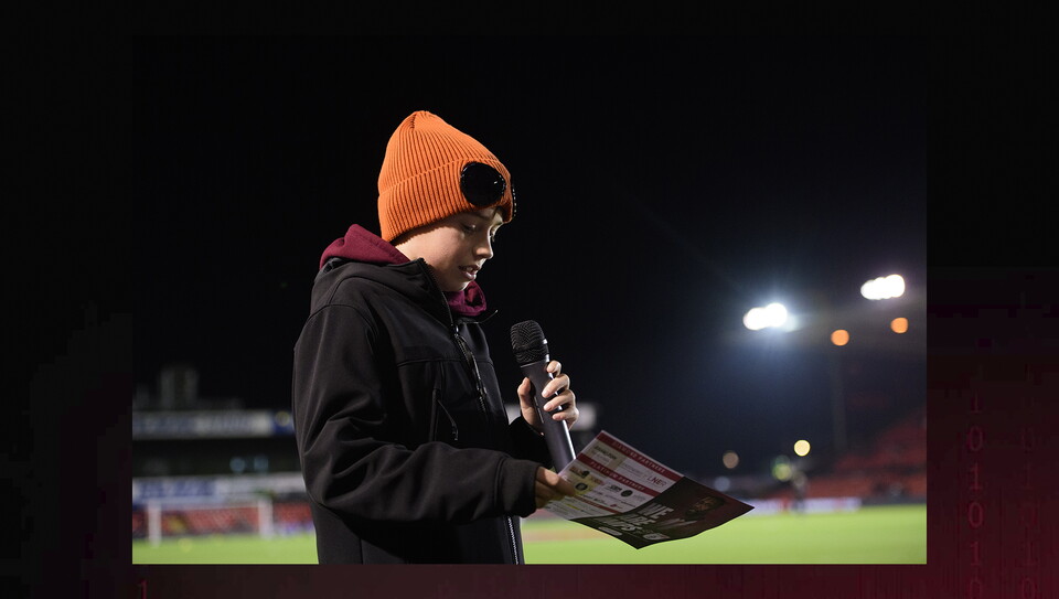 A fans photo from City’s game against Bradford City