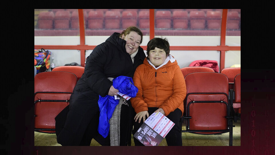 A fans photo from City’s game against Bradford City