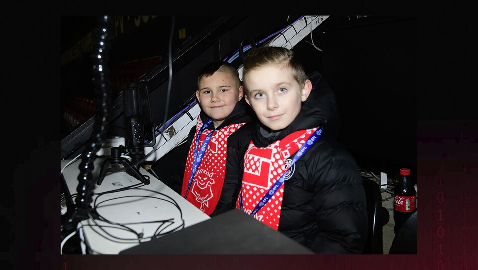 A fans photo from City’s game against Bradford City