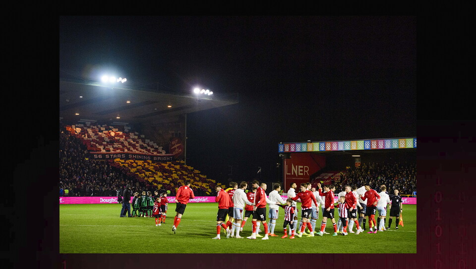 A fans photo from City’s game against Bradford City