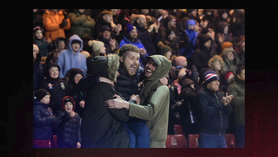 A fans image from City's 2-1 home win over Burton