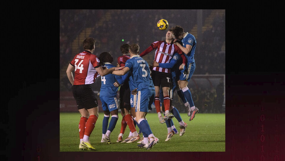 A match image from City's 2-1 home win over Burton