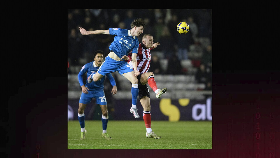 A match image from City's 2-1 home win over Burton