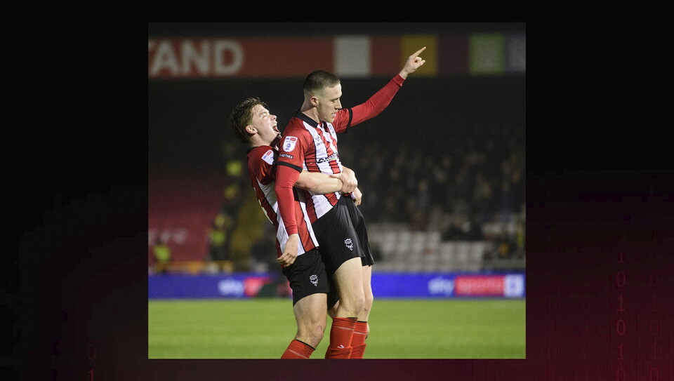 A match image from City's 2-1 home win over Burton