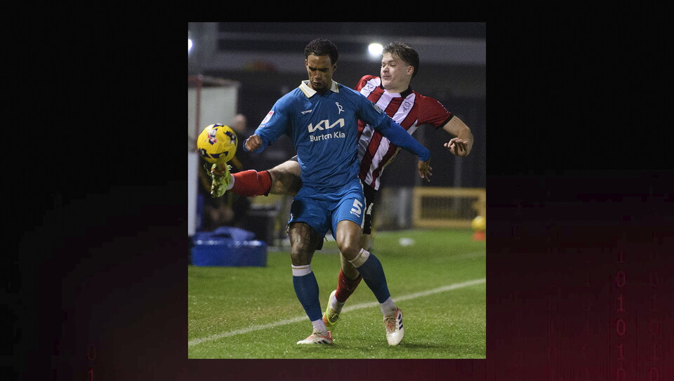 A match image from City's 2-1 home win over Burton